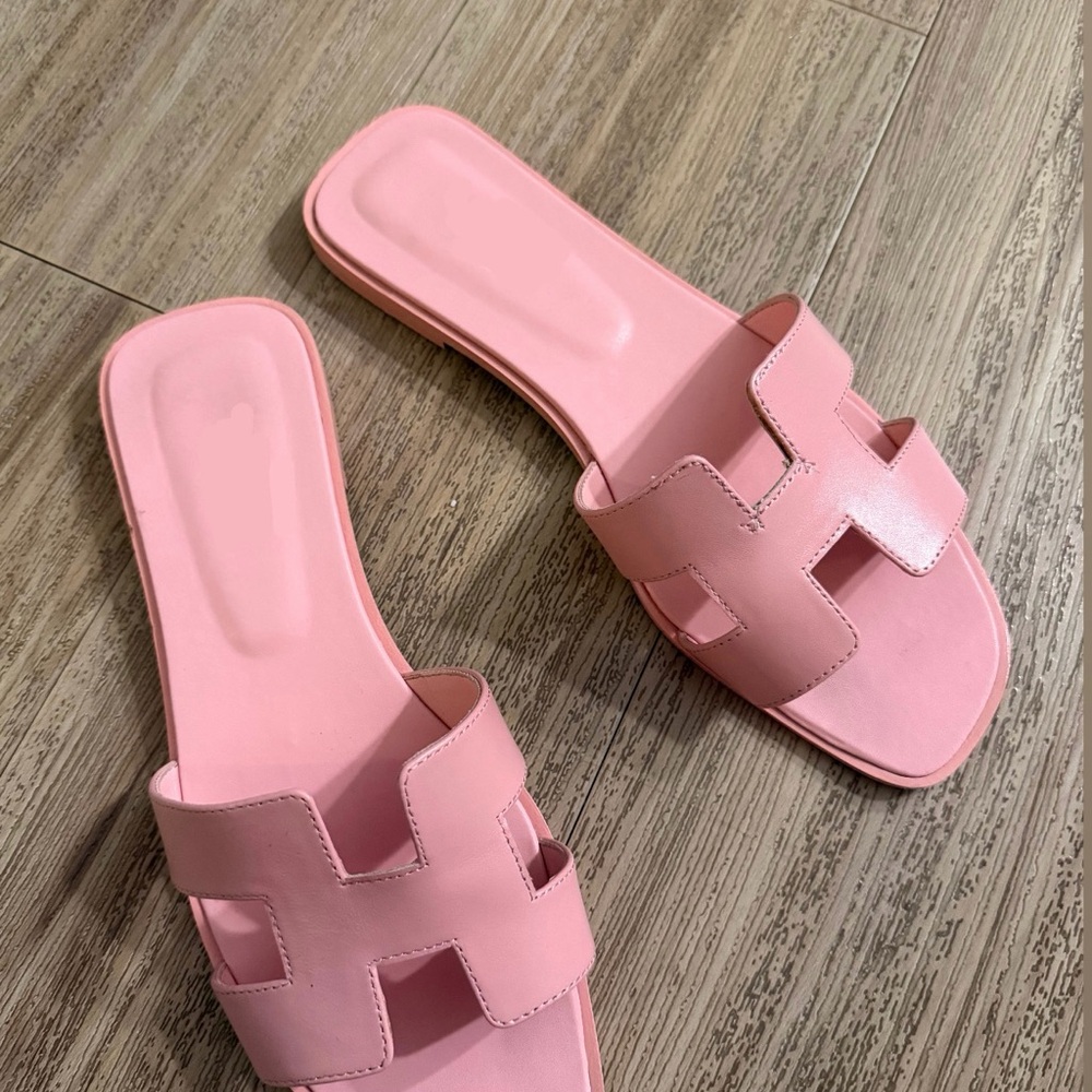 Pink Slide Sandals